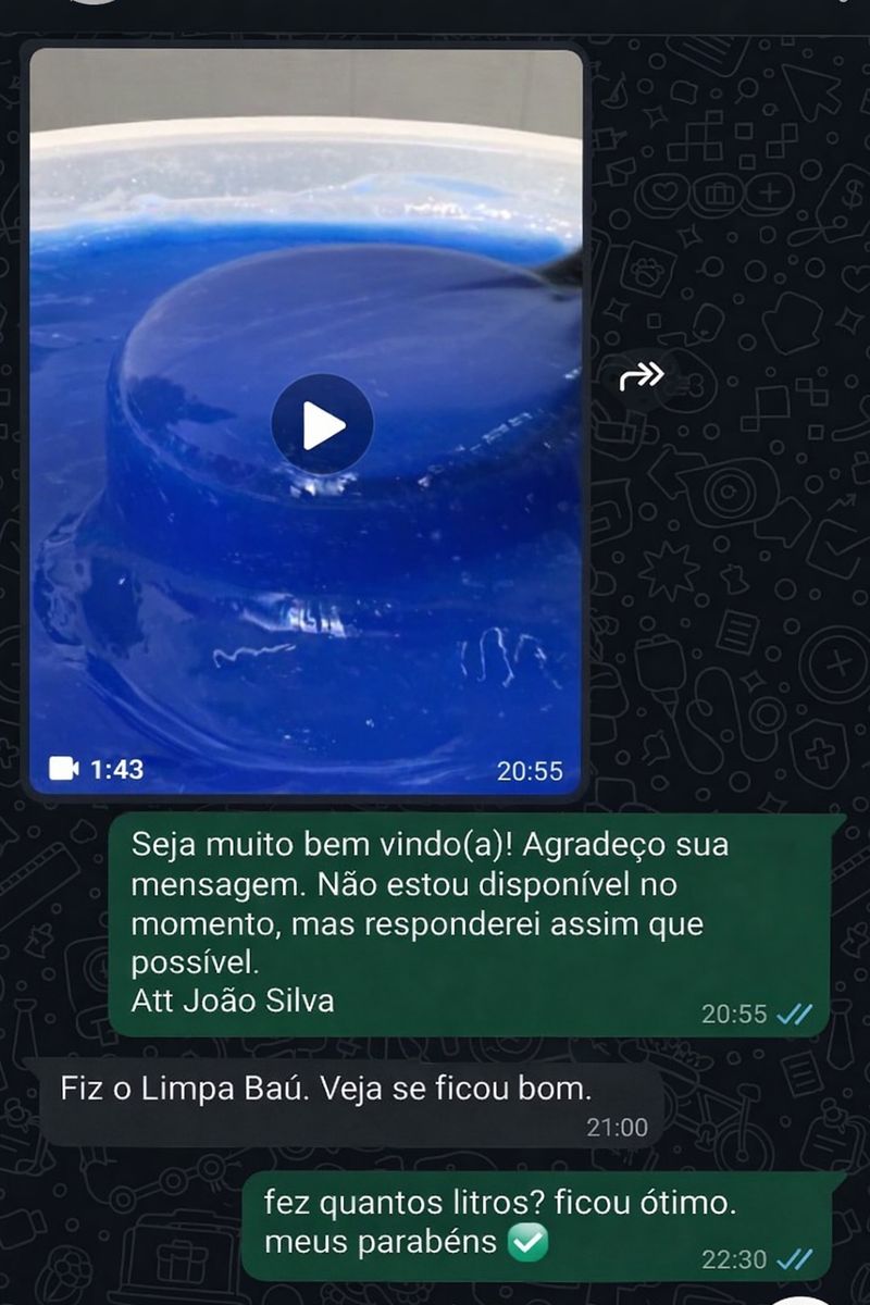 Depoimento — Limpa Baú